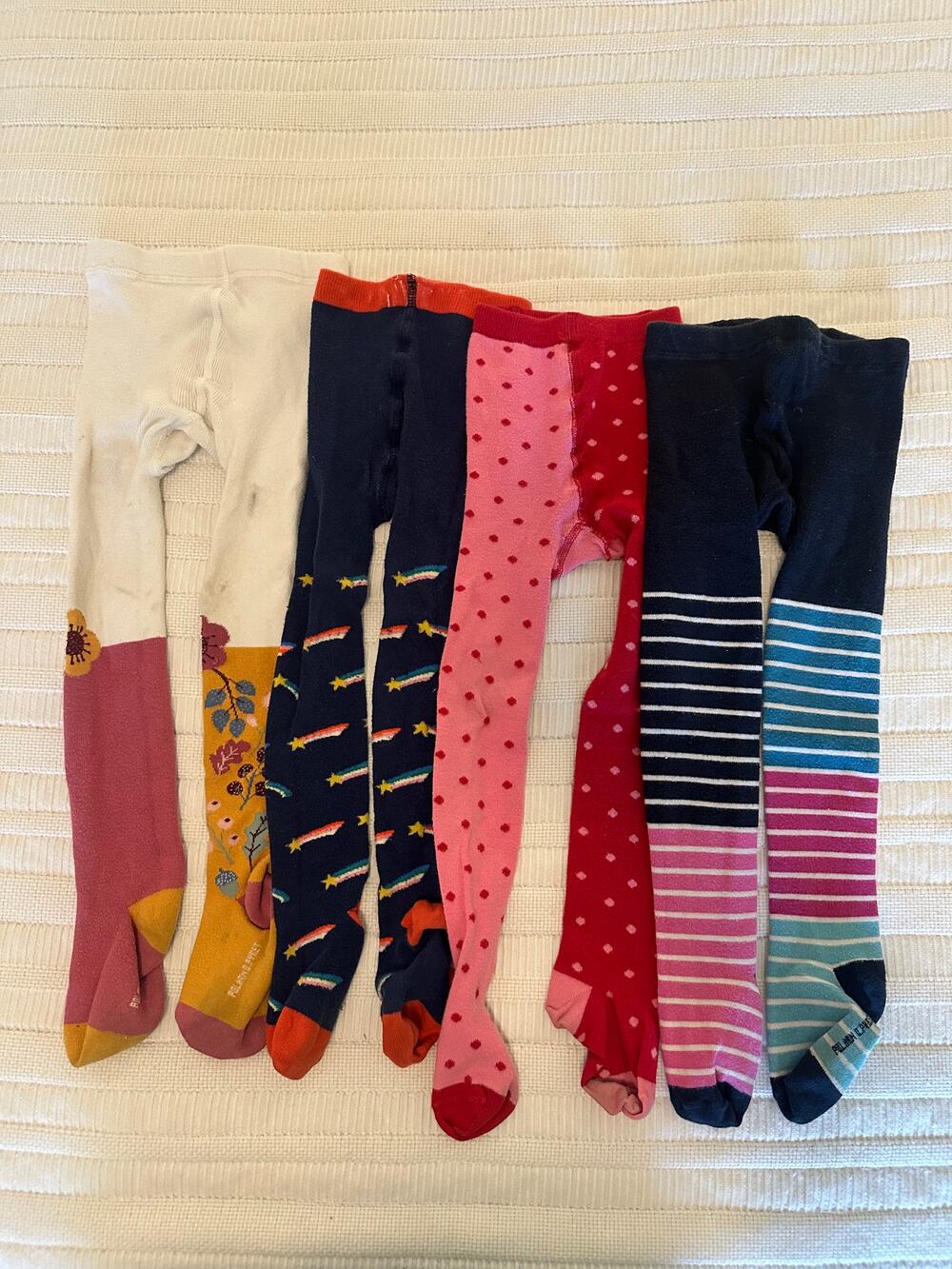 Girls 3-5y Knit Leggings Bundle